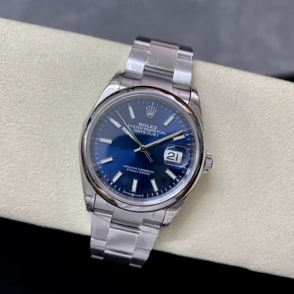 VS공장 롤렉스 데이저스트 청판 다이얼 스무스 베젤 오이스터 36mm 126200