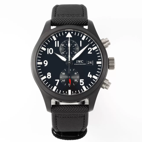 APS공장 IWC 파일럿 워치 크로노그래프 탑건 44mm IW389001