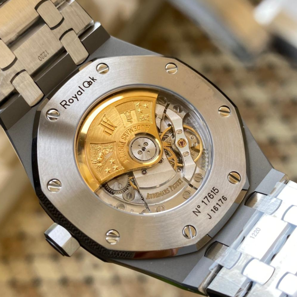 APS공장 오데마피게 로얄오크 블루 텍스처 다이얼 SS 브레이슬릿 41mm V3 15400ST
