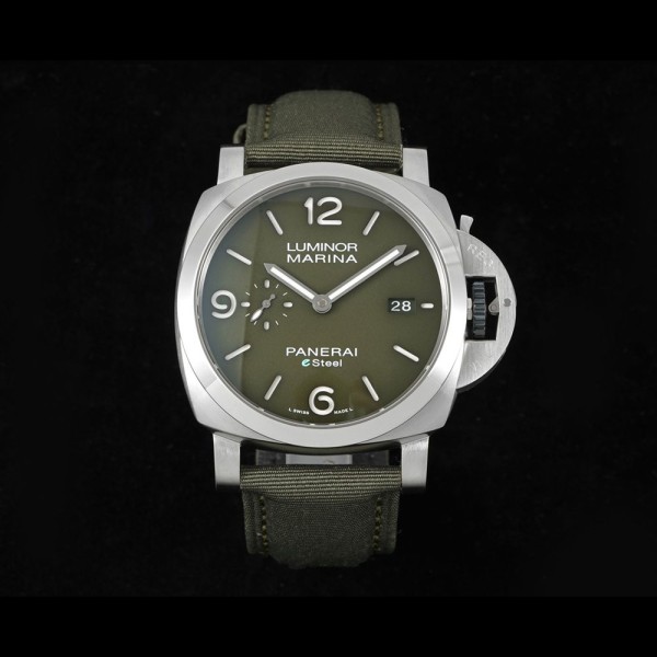 TTF공장 파네라이 루미노르 마린 데이트 그린 다이얼 44mm PAM01356