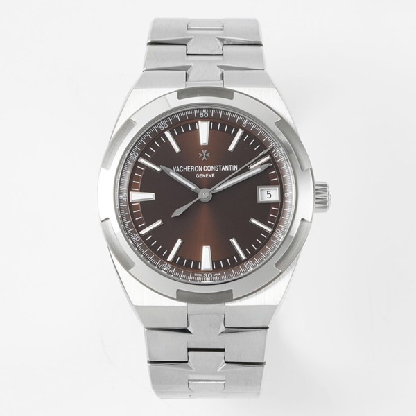 ZF공장 바쉐론 콘스탄틴 오버시즈 스틸 브라운 다이얼 SS 브레이슬릿 41mm 4500V/110A-B146