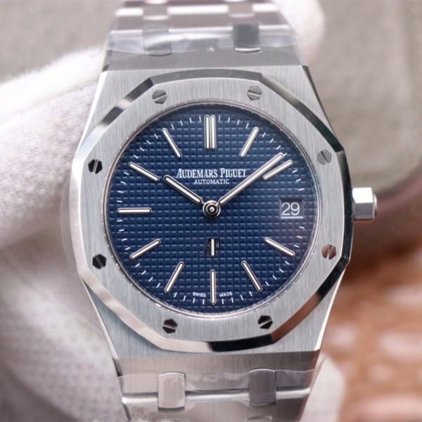 ZF공장 오데마피게 로얄오크 플라잉 블루 다이얼 SS 브레이슬릿 39mm 15202ST