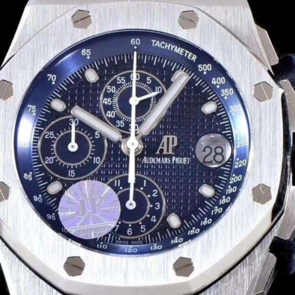JF공장 오데마피게 로얄오크 오프쇼어 블루 다이얼 스틸 SS 브레이슬릿 42mm 25주년 한정판 26237ST