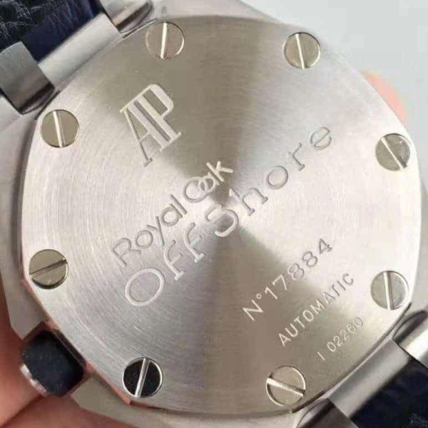 JF공장 오데마피게 로얄오크 오프쇼어 볼케이노 스틸 가죽 스트랩 42mm 26170ST