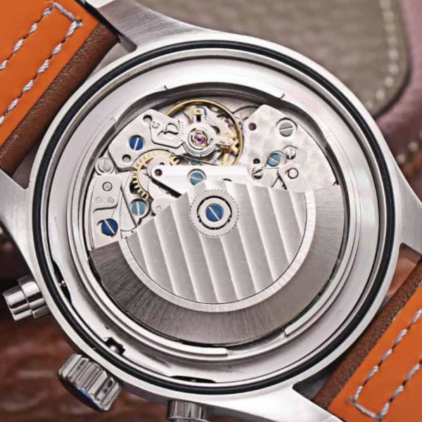 ZF공장 IWC 파일럿 크로노그래프 레이싱 그린 다이얼 레더 스트랩 43mm IW377726