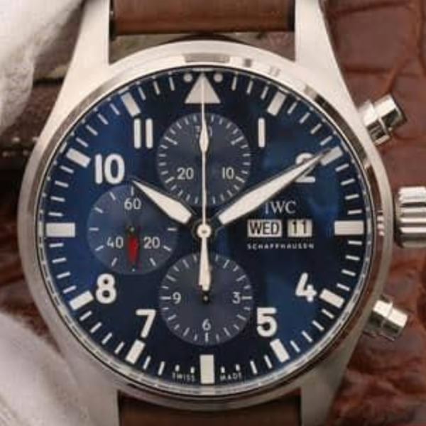 ZF공장 IWC 파일럿 크로노그래프 오리지널 오픈 몰드 플라이트 미터 얼티밋 에디션 43mm IW377714