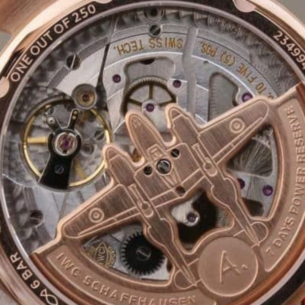 YL공장 IWC 빅 파일럿 애뉴얼 캘린더 로즈골드 블랙 다이얼 레더 스트랩 46mm IW502706