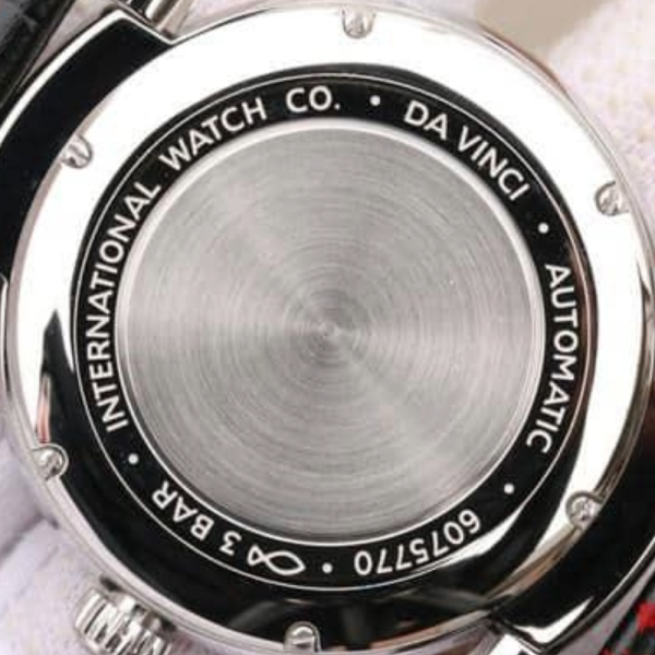 MKS공장 IWC 다빈치 오토매틱 스틸 화이트 다이얼 레더 스트랩 40mm IW356601