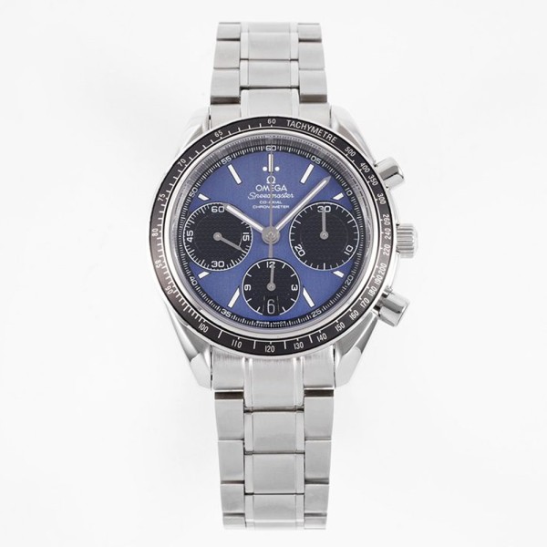 HR공장 오메가 스피드마스터 크로노 그래프 블루 다이얼 40mm 326.30.40.50.03.001