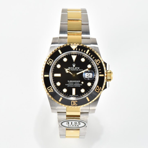 클린공장 롤렉스 서브마리너 검판 콤비 40mm 116613 LN
