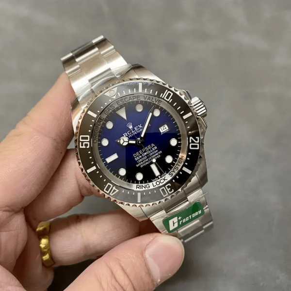 C+공장 롤렉스 씨드웰러 딥씨 디블루 다이얼 SS 브레이슬릿 44mm m126660