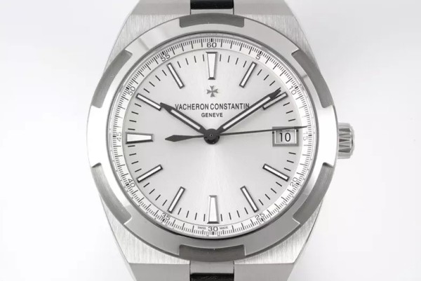 PPF공장 바쉐론 콘스탄틴 오버시스 실버 다이얼 러버 스트랩 41mm 4500V/110A-B126