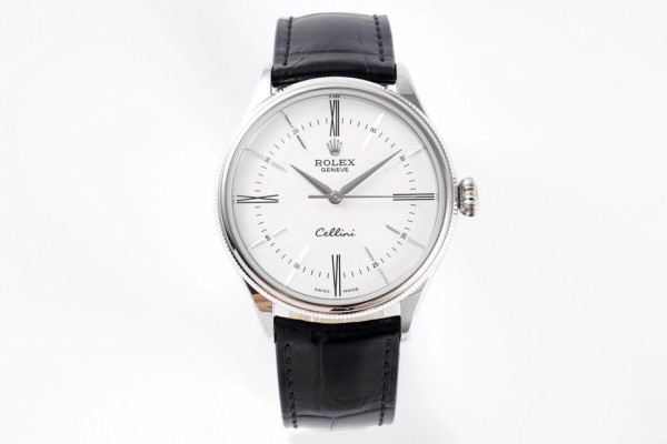 KZ공장 롤렉스 셀리니 실버 화이트 다이얼 39mm m50509-0017(정품급)