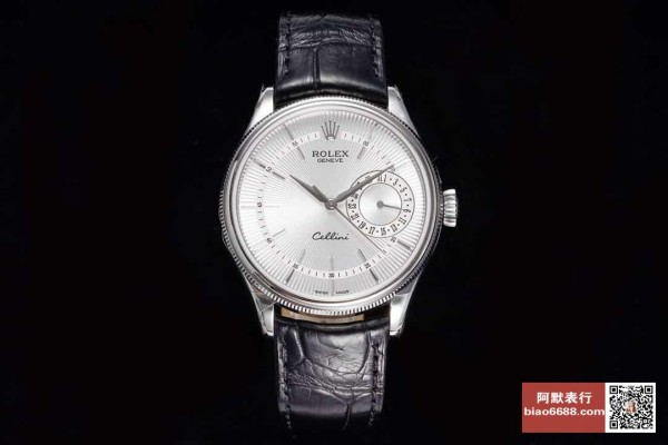 GM공장 롤렉스 셀리니 시리즈 캘린더 화이트골드 실버 다이얼 39mm m50519-0006