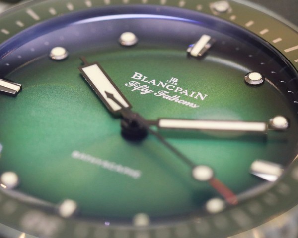 GF공장 블랑팡 피프티 패덤즈 세라믹 잠수정 한정판 43mm 5005-0153-나바 시계