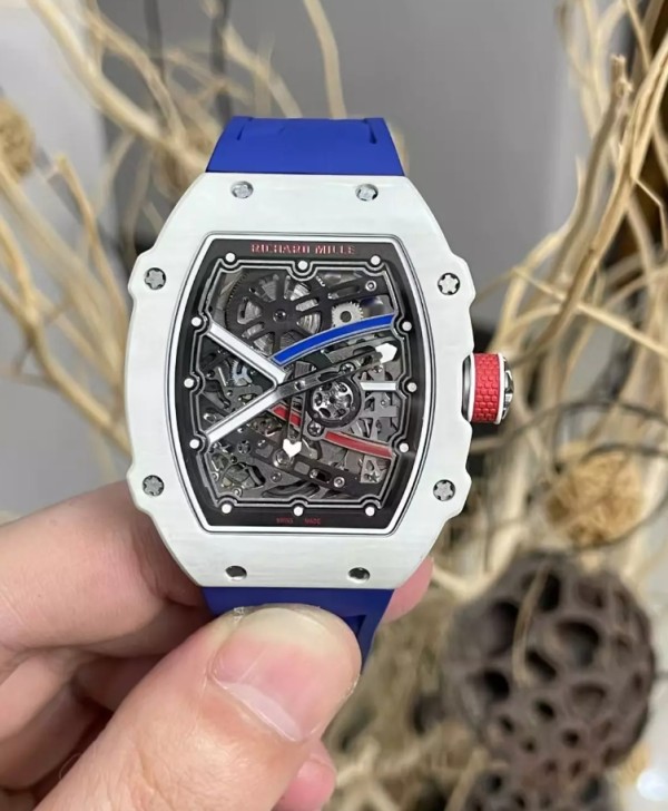 CNC커스텀 리차드밀 알렉시 팽튀로 화이트 카본 V5버전 RM67-02