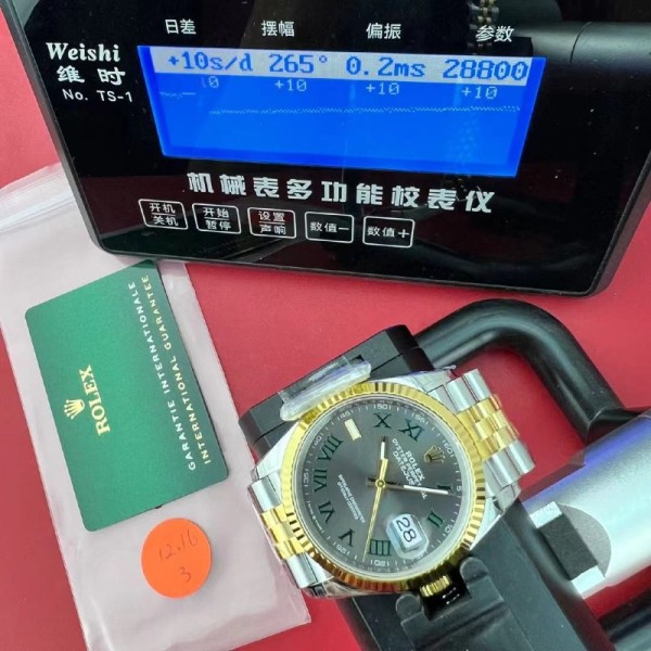 [국내배송] VS 데이저스트 36mm 옐골 콤비 윔블던 QC완료